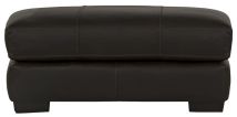 Jackson 450710-1273/89-3073/89 Marco - Leather Ottoman - Chocolate