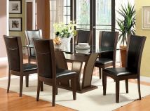 Furniture of America CM3710T-TABLE Manhattan - Dining Table - Brown Cherry