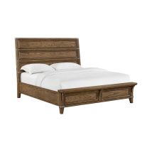 Intercon FG-BR-4965KB-WCT-C Forge - King Bed - Weathered Chestnut