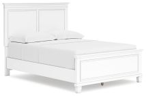 Ashley Furniture B680B8 Fortman - Full Panel Bed - White