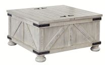 Ashley Furniture T929-20 Carynhurst - Whitewash - Cocktail Table With Storage