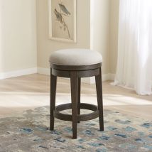 Liberty Furniture 792-OT9003 Mill Creek - Console Swivel Stool - Peppercorn