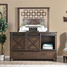 Furniture of America CM7734D Bianca - Dresser - Dark Walnut
