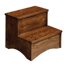 Intercon OP-BR-STEP-MIS-C Intercon OP-BR-STEP-MIS-C Oak Park - Step Stool - Mission