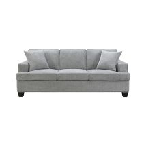 Intercon SY-SF-BWN84-GPH-C Baldwin - Sofa With 2 Pillows - Dalton Graphite