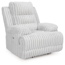 Ashley Furniture PC4280406 Rhines Falls - Zero Wall Recliner - Alloy