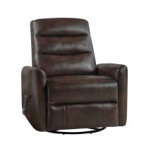 New Classic U2518-14-BRN New Classic U2518-14-BRN Takami - Swivel Recliner - Brown