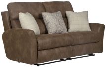 Jackson Furniture Industries 3882-1811/19-1728/26 Justine - Lay Flat Reclining Loveseat - Burlap