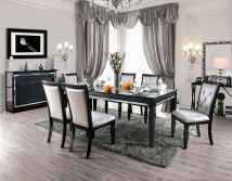 Furniture of America CM3452BK-T Alena - Dining Table - Black