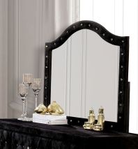 Furniture of America CM7150BK-M Alzire - Mirror - Black
