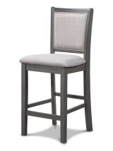 New Classic D3651-22-GRY New Classic D3651-22-GRY Amy - Counter Chair (Set of 2) - Gray