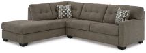 Ashley Furniture 31005S1 Mahoney - 2-Piece Sectional With Laf Corner Chaise - Chocolate