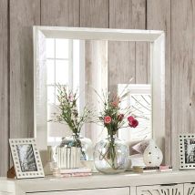 Furniture of America EM7080IV-M Geneva - Mirror - Ivory