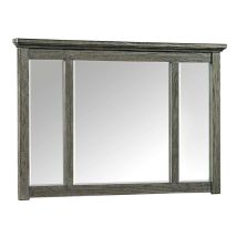Intercon OP-BR-5891-PEW-C Oak Park - Mirror - Brushed Pewter