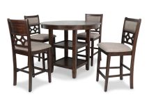 New Classic D1763-52S-CHY New Classic D1763-52S-CHY Mitchell - 5 Piece Counter Dining Set - Cherry
