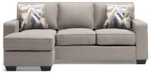 Signature Design by Ashley® 5510418 Greaves - Stone - Sofa Chaise