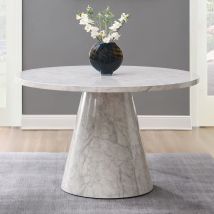 ACME DN03715 Kacey - Round Dining Table - Engineered Stone Finish
