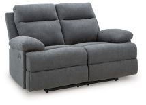 Ashley Furniture PC9140686 Ashley Furniture PC9140686 Side-Swipe - Reclining Loveseat - Charcoal