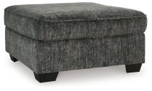 Signature Design by Ashley® 5050408 Lonoke - Gunmetal - Oversized Accent Ottoman