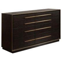 CoasterElevations 223263 Durango - 8-Drawer Dresser - Smoked Peppercorn