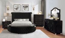 Furniture of America CM7178BK-Q-BED Sansom - Queen Bed - Black