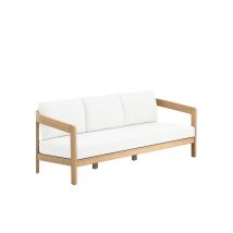 New Classic G5511-23-WHT Wesley - Patio Sofa With Cushions - White