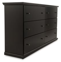 Ashley Furniture B138-31 Maribel - Six Drawer Dresser - Black