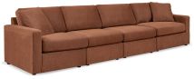 Ashley Furniture 92102S10 Ashley Furniture 92102S10 Modmax - 4-Piece Sectional - Spice