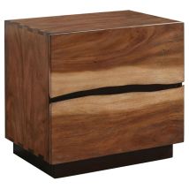 CoasterElevations 223252 Winslow - 2-Drawer Nightstand - Smokey Walnut