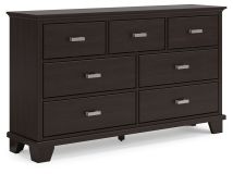 Signature Design by Ashley® B441-31 Covetown - Dark Brown - Dresser