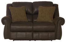 Jackson Furniture Industries 31322-1176/29-1276/29 Pickett - Rocking Reclining Loveseat - Walnut