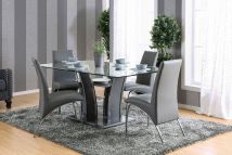 Furniture of America CM8372GY-T-TABLE Glenview - Dining Table - Gray