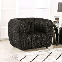 Furniture of America FM61002BK-CH Aversa - Chair - Black