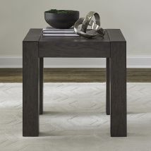 Liberty Furniture 732-OT1020 Cascade Falls - Square End Table - Satin Espresso