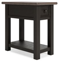 Ashley Furniture T736-107 Tyler Creek - Chair Side End Table - Black / Gray