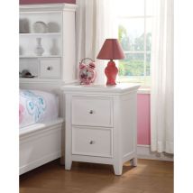ACME 30599 Lacey - Nightstand - White - 27"