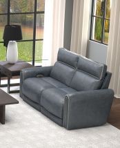 Jackson Furniture Industries 63502-1419/53-1419/18 Nico - Power Reclining Loveseat With Power Adjustable Headrest - Twilight