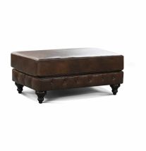 England Furniture 2R07AL Rondell Leather Ottoman