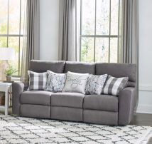 Jackson Furniture Industries 61801-1561/58-2533/58 Jackson Furniture Industries 61801-1561/58-2533/58 Searsport - Power Reclining Sofa With Power Adjustable Headrest - Metal / Dark Gray