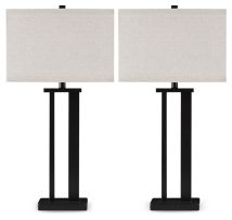 Ashley Furniture L204074 Ashley Furniture L204074 Aniela - Metal Table Lamp (Set of 2) - Bronze Finish