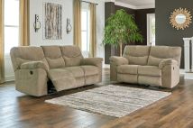 Ashley Furniture 28202/88/86 Ashley Furniture 28202/88/86 Alphons - 2 Pc. - Reclining Sofa, Loveseat - Briar
