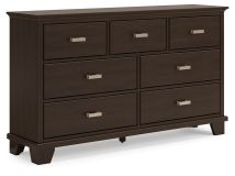 Ashley Furniture B441-31 Covetown - Dresser - Dark Brown