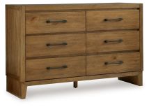 Ashley Furniture B833-31 Sherbana - Dresser - Light Brown