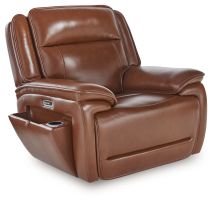 Ashley Furniture U1120413 Healy Pier - Power Recliner / Adj Headrest - Chocolate