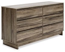 Signature Design by Ashley® EB1104-231 Shallifer - Brown - Six Drawer Dresser