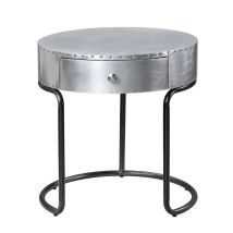 ACME 84882 Brancaster - End Table - Aluminum - 21"
