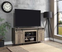 ACME LV01440 Bellarosa - TV Stand - Gray Washed - Wood