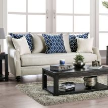 Furniture of America SM2669-SF Nefyn - Sofa - Ivory