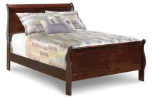Ashley Furniture B376B4 Ashley Furniture B376B4 Alisdair - Full Sleigh Bed - Dark Brown