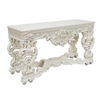 ACME LV01219 Adara - Sofa Table - Antique White Finish